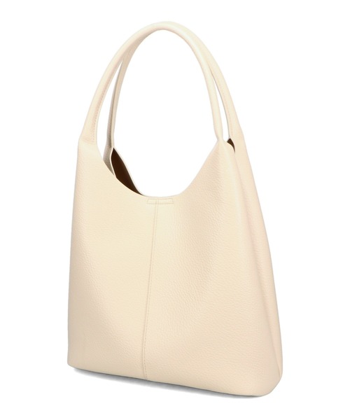 31 Sons de mode(トランテアン ソン ドゥ モード)の「ショルダーホーボーバッグ(ハンドバッグ・レディース・ホワイト/ブラック・フリ-)」の8枚目の写真