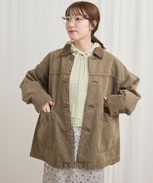 fig Ｌondon | colored denim　coverall(カバーオール)