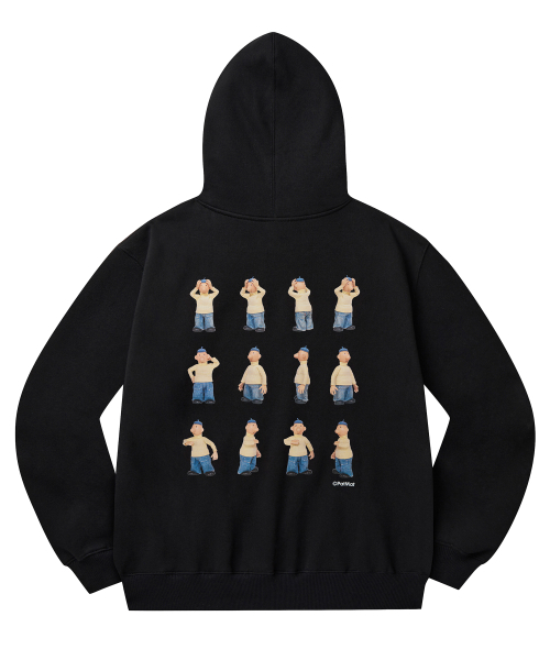 LAUGHER（ラファー）の「[PAT&MAT] モーションパットフード - ブラック（パーカー・レディース・その他・MEDIUM/LARGE/X-LARGE）」の2枚目の写真