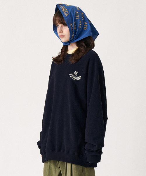 GOLDEN SNSHINE(ゴールデン サンシャイン)の「Sunshine sweatshirts_Navy(スウェット・メンズ・その他・MEDIUM/LARGE)」の2枚目の写真
