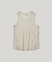 VINTAGE WAFFLE SLEEVELESS_OATMEAL