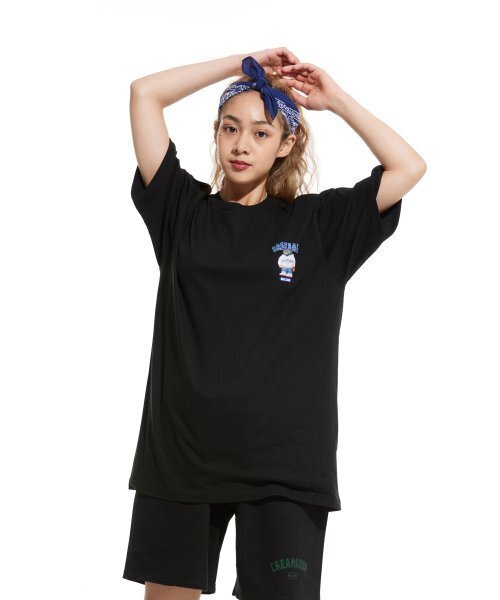 CREAM SODA LAB(クリームソーダラボ)の「LABベースボールクラブスモールロゴ半袖Tシャツブラック(Tシャツ/カットソー・メンズ・その他・LARGE/MEDIUM/X-LARGE/XX-LARGE)」の2枚目の写真