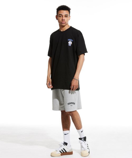 CREAM SODA LAB(クリームソーダラボ)の「LABベースボールクラブスモールロゴ半袖Tシャツブラック(Tシャツ/カットソー・メンズ・その他・LARGE/MEDIUM/X-LARGE/XX-LARGE)」の9枚目の写真