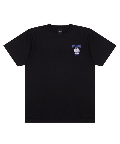 CREAM SODA LAB(クリームソーダラボ)の「LABベースボールクラブスモールロゴ半袖Tシャツブラック(Tシャツ/カットソー・メンズ・その他・LARGE/MEDIUM/X-LARGE/XX-LARGE)」の10枚目の写真