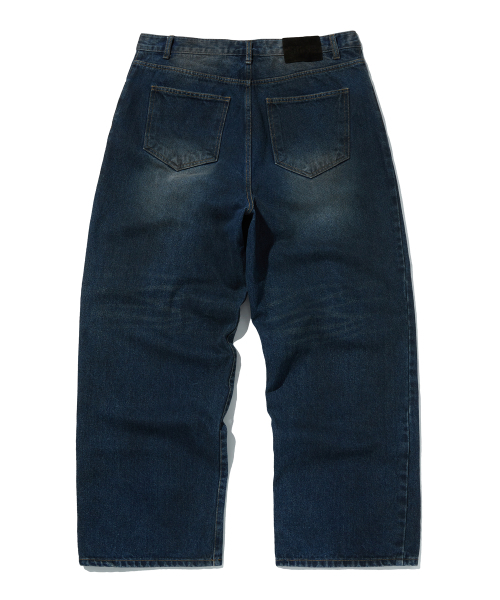 suade（スエード）の「BRUSH WASHED DENIM [NAVY]（デニムパンツ・レディース・その他・SMALL）」の3枚目の写真