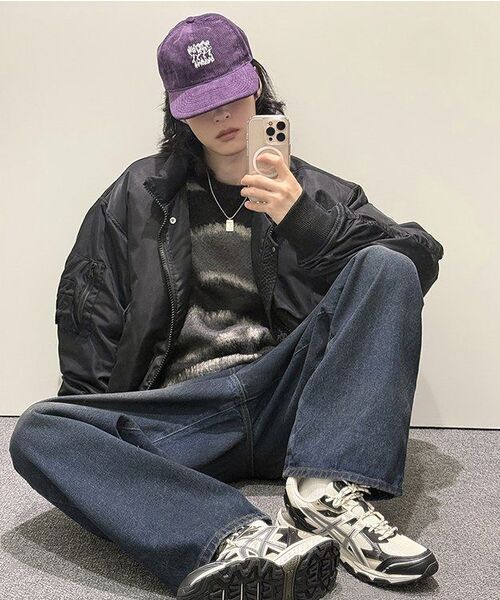 suade（スエード）の「BRUSH WASHED DENIM [NAVY]（デニムパンツ・レディース・その他・SMALL）」の11枚目の写真