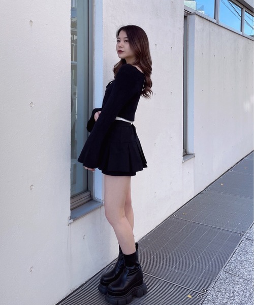 one way(ワンウェイ)の「フェザーボレロ(カーディガン/ボレロ・レディース・グレー/ホワイト/ブラック・FREE)」の20枚目の写真