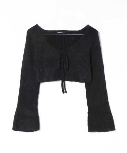 one way(ワンウェイ)の「フェザーボレロ(カーディガン/ボレロ・レディース・グレー/ホワイト/ブラック・FREE)」の9枚目の写真