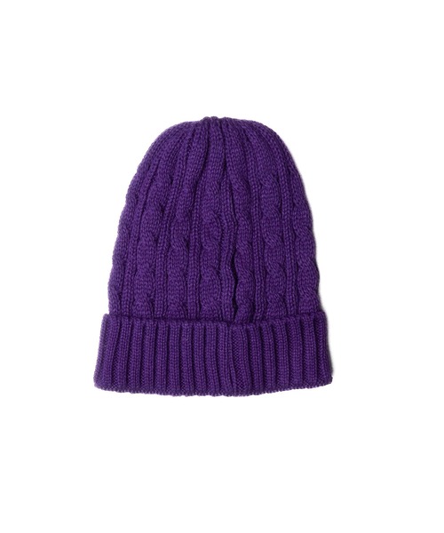 newhattan（ニューハッタン）の「【RS】【PH3】【newhattan/ニューハッタン】100% Acrylic Knit Hats with Cuff 3024（ニットキャップ/ビーニー・メンズ・ネイビー/レッド/ホワイト/パープル・FREE）」の3枚目の写真