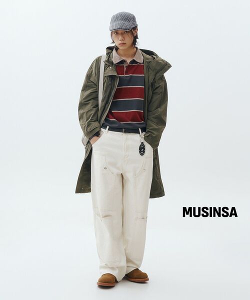 ENDOOR(エンドア)の「Vtg stripe polo shirt (vtg beige)(ポロシャツ・メンズ・その他・1/2)」の13枚目の写真