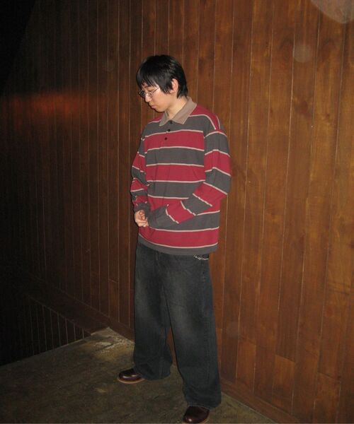 ENDOOR(エンドア)の「Vtg stripe polo shirt (vtg beige)(ポロシャツ・メンズ・その他・1/2)」の10枚目の写真