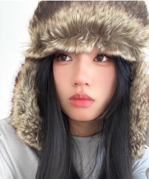 FUNdaysion（ファンデイション）の「フェイクファー トラッパーハット（ハット）」