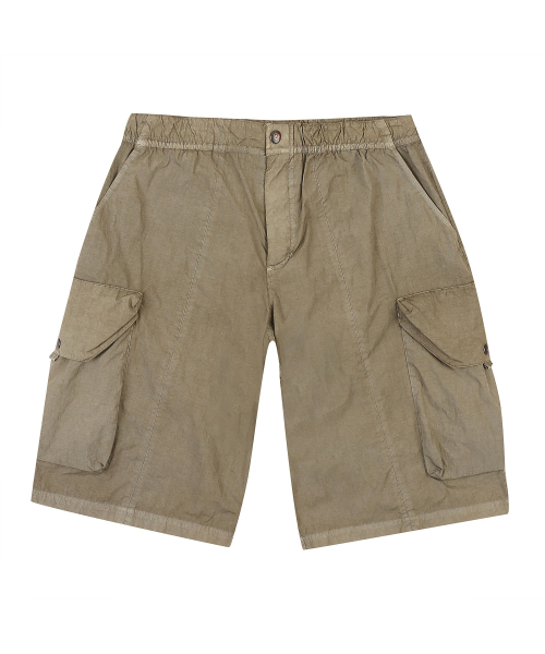 PENFIELD(ペンフィールド)の「GARMENT DYED UTILITY HALF PANTS BEIGE_FQ2WP29U(その他パンツ・メンズ・ベージュ・LARGE/MEDIUM)」の2枚目の写真