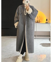 レディースのムートンコート（グレー/灰色系）ファッション通販 - ZOZOTOWN