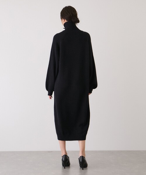 Jayro（ジャイロ）の「金ボタンニットワンピース（ワンピース・レディース・ブラック/グレー系その他/チャコールグレー/ホワイト系その他2・M）」の8枚目の写真