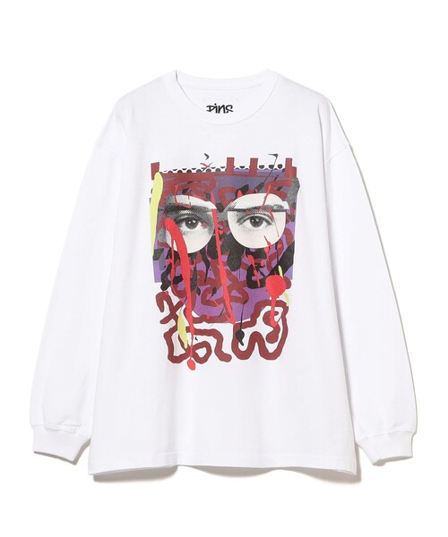 BEAMS T（ビームスティー）の「Paul Insect / Long Sleeve T-shirt（Tシャツ/カットソー・メンズ・ホワイト・SMALL/MEDIUM/LARGE/X-LARGE）」の5枚目の写真