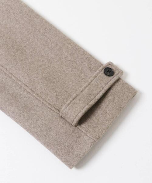 ITEMS URBANRESEARCH（アイテムズ アーバンリサーチ）の「スタンドカラージャケット（その他アウター・レディース・ブラウン/チャコールグレー/ベージュ・FREE）」の10枚目の写真