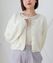 flower | スプリンジーカラーカーディガン(カーディガン/ボレロ)