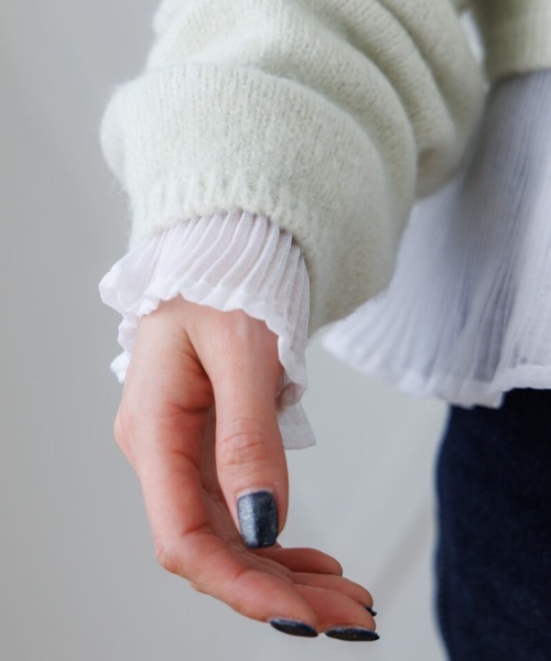 flower(フラワー)の「スプリンジーカラーカーディガン(カーディガン/ボレロ・レディース・グリーン/ブルー/イエロー・FREE)」の12枚目の写真