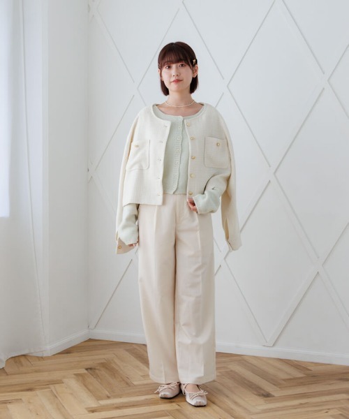 flower(フラワー)の「スプリンジーカラーカーディガン(カーディガン/ボレロ・レディース・グリーン/ブルー/イエロー・FREE)」の16枚目の写真