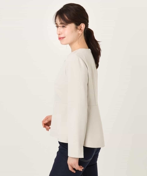 OFUON（オフオン）の「[セットアップ対応]ダブルクロス ペプラム