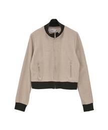 GLITTER TWEED BLOUSON