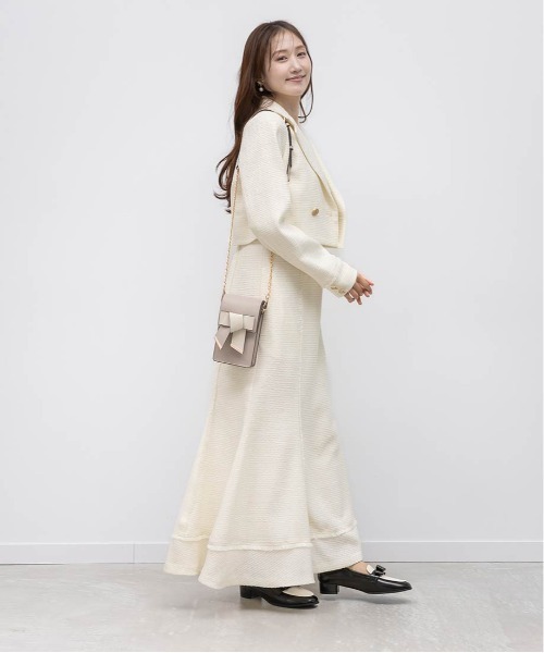 RANDA(ランダ)の「リボンベルトミニショルダーバッグ(ショルダーバッグ・レディース・アイボリー/ブラック/グレイッシュベージュ・FREE)」の21枚目の写真