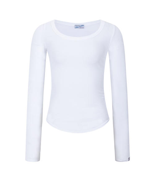 PLEASENOFOLLOW(プリーズノーフォロー)の「25FW New MOMO Shirring Top (White)(Tシャツ/カットソー・レディース・その他・FREE)」の2枚目の写真