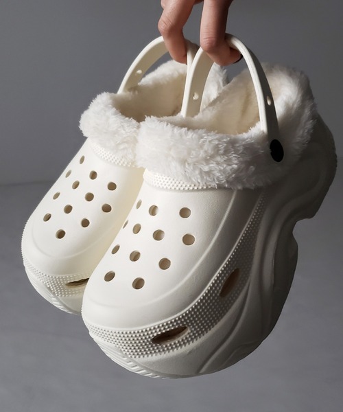 me+em select(ミームセレクト)の「【 2color 】厚底スニーカーソールボアクロッグサンダル / platform sneaker sole boa clog sandals(その他シューズ・レディース・ブラック/アイボリー・LARGE/MEDIUM/SMALL)」の5枚目の写真