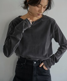 meilmada | ソフトベロアロンT(Tシャツ/カットソー)