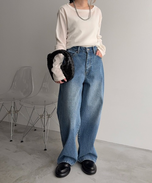 model：H159　着用サイズ：F