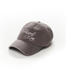 STIGMA（スティグマ）の「FLOWER PIGMENT BIOWASHED BALL CAP PURPLE BROWN（キャップ）」