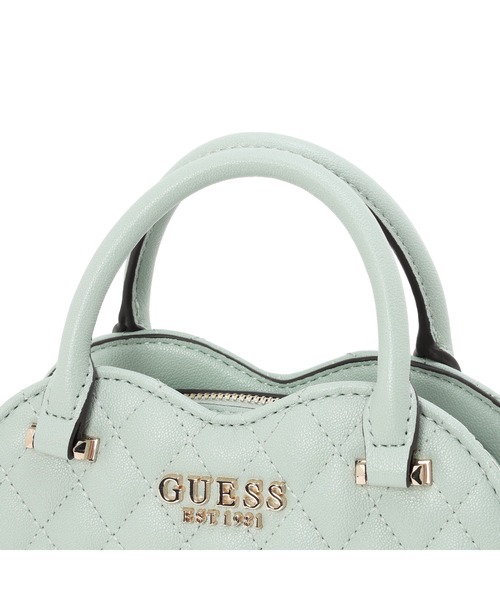 Guess(ゲス)の「ATABEY Heart Bag ハンドバッグ (ショルダーバッグ・レディース・イエロー/グリーン/ブラック/オフホワイト・ONE SIZE)」の15枚目の写真