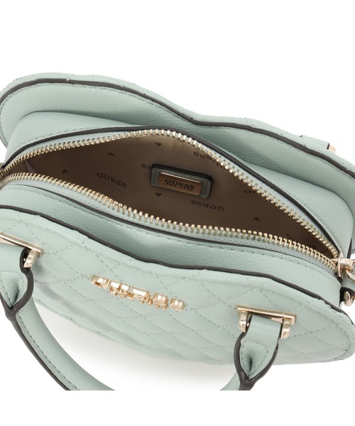 Guess(ゲス)の「ATABEY Heart Bag ハンドバッグ (ショルダーバッグ・レディース・イエロー/グリーン/ブラック/オフホワイト・ONE SIZE)」の17枚目の写真