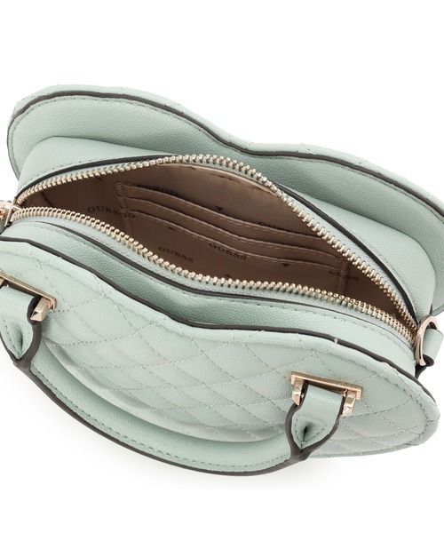 Guess(ゲス)の「ATABEY Heart Bag ハンドバッグ (ショルダーバッグ・レディース・イエロー/グリーン/ブラック/オフホワイト・ONE SIZE)」の18枚目の写真