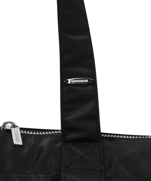 COVERNAT WOMAN（カバーナットウーマン）の「クローバーハートグロッシー円筒バッグ Black（トートバッグ・レディース・その他・FREE）」の5枚目の写真