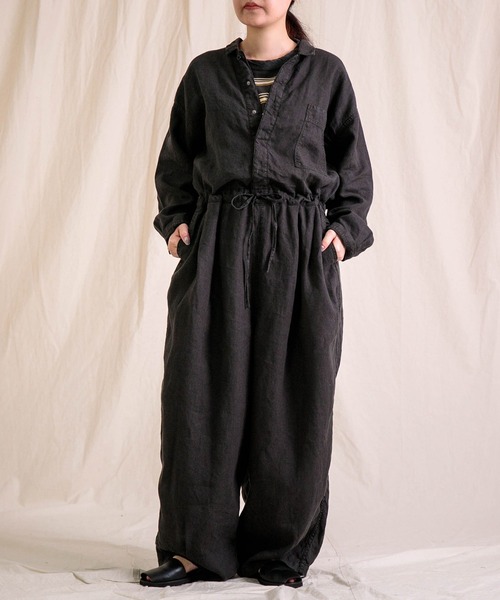 prit（プリット）の「[prit] リサイクルムラ糸天竺マルチボーダー 5分袖クルーネックワイドＴシャツ（Tシャツ/カットソー・レディース・グレー系その他/オレンジ系その他/ホワイト系その他・FREE）」の11枚目の写真