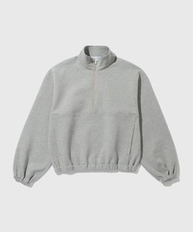 ADAM ET ROPE' | ダンボールスウェット ハーフジップ プルオーバー(スウェット)