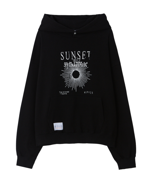 Sunset Hoodie-Black