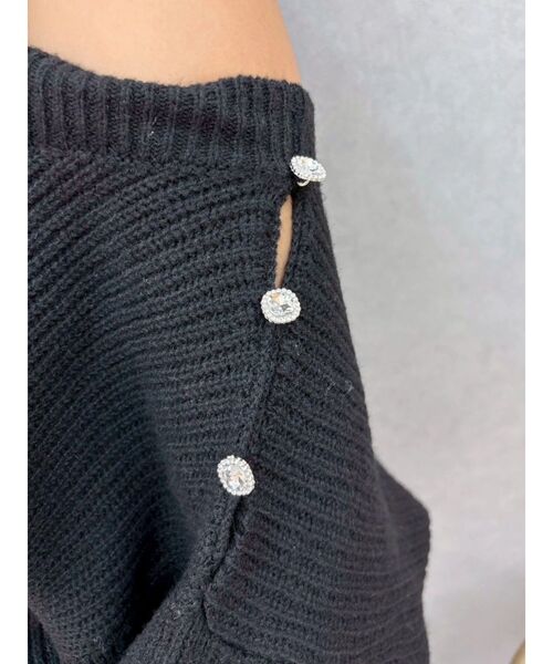 EVRIS(エヴリス)の「アメスリセットアンサンブルワンピース(ワンピース・レディース・ブルー/アイボリー/ブラック・FREE)」の10枚目の写真