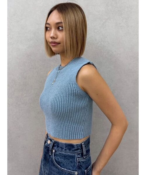 EVRIS(エヴリス)の「アメスリセットアンサンブルワンピース(ワンピース・レディース・ブルー/アイボリー/ブラック・FREE)」の21枚目の写真