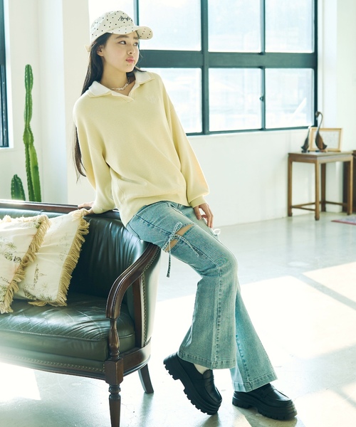 LOVETOXIC(ラブトキシック)の「厚底ローファー(ローファー・キッズ・ブラック・24-24.5cm/22-22.5/23-23.5cm)」の3枚目の写真