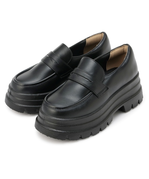 LOVETOXIC(ラブトキシック)の「厚底ローファー(ローファー・キッズ・ブラック・24-24.5cm/22-22.5/23-23.5cm)」の7枚目の写真