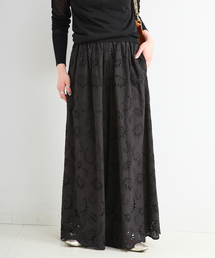 B.C STOCK（ベーセーストック）の「《追加4》手洗い可   アイレットレイヤーイージーワイドパンツ（その他パンツ）」