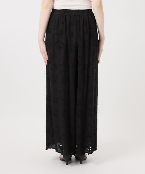 B.C STOCK（ベーセーストック）の「《追加4》手洗い可 / アイレットレイヤーイージーワイドパンツ（その他パンツ・レディース・ブラック/ホワイト・FREE）」の17枚目の写真