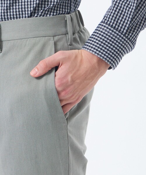 MACKINTOSH PHILOSOPHY(マッキントッシュ フィロソフィー)の「ERASTIC PANTS テクノツイル(その他パンツ・メンズ・ベージュ系その他3/グレー・38/42/40)」の8枚目の写真