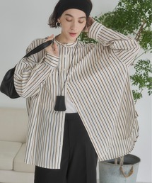 ANGIE(�A���W�[)�̒��䂪�I�ׂ� �I�[�o�[�T�C�Y �o���h�J���[ �V���c / �X�g���C�v / ���n(�V���c/�u���E�X)