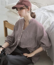 ANGIE(�A���W�[)�̒��䂪�I�ׂ� �I�[�o�[�T�C�Y �o���h�J���[ �V���c / �X�g���C�v / ���n(�V���c/�u���E�X)