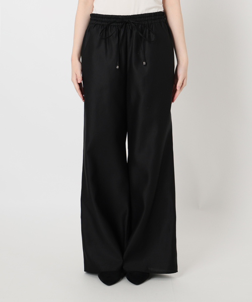 IENA LA BOUCLE（イエナラブークル）の「IENA LA BOUCLE コットンサテンイージーパンツ（その他パンツ・レディース・ブラック/ベージュ/ブラウン・40/38/36/34）」の9枚目の写真