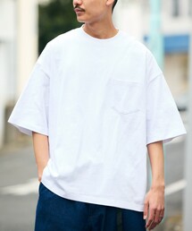 FREAK'S STORE | 限定展開 9オンス Heavyweight ビッグシルエット クルーネック ポケットTシャツ/ヘビーウェイト(Tシャツ/カットソー)